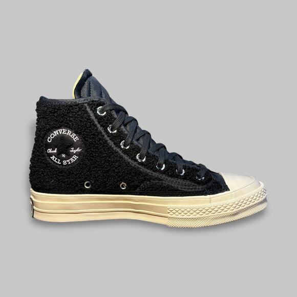 Converse Chuck 70 High Top Sherpa Black Men’s Size 6 / Women’s 8 - Picture 2 of 8